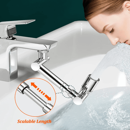 LINUS - Universell Justerbar Vattenkranförlängare för Badrumsbruk
