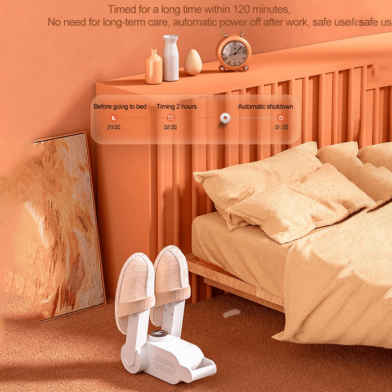 AMANDA - Snabbtorkande Elektrisk Stöveltork för Hem och Resa