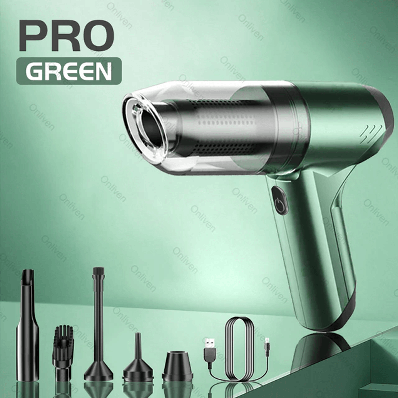 ÅSA - Handhållen Sladdlös Dammsugare för Daglig Rengöring 12000PA