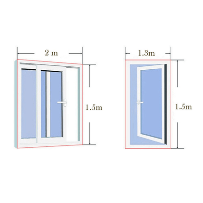 RUNE - Avtagbart, Lätthäftande Insektsskydd för Fönster