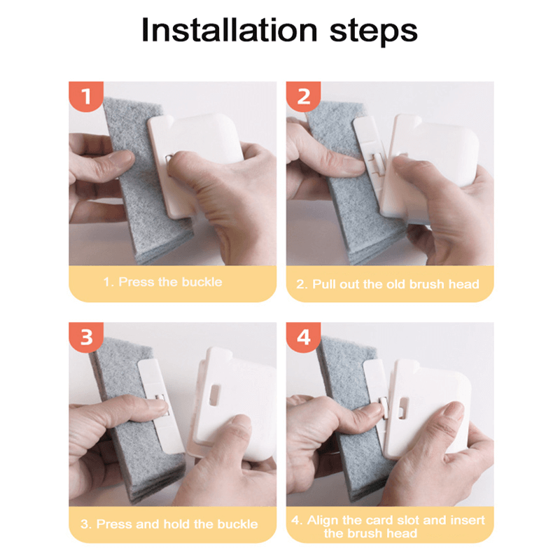 LEIF - Multifunktionellt Verktyg för Rengöring av Fönstersmygar