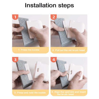 LEIF - Multifunktionellt Verktyg för Rengöring av Fönstersmygar