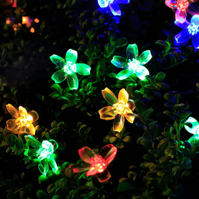 JOHANNA - Eleganta Blommor med Slinga Solar Trädgård LED-Lampa