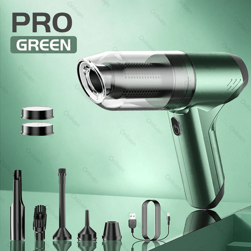 ÅSA - Handhållen Sladdlös Dammsugare för Daglig Rengöring 12000PA