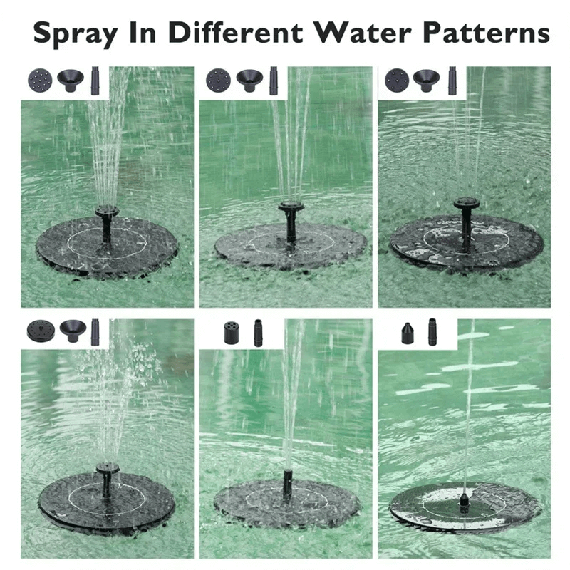 BRITT - Solcellsdriven Vattenfontän Fågelfontän