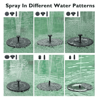 BRITT - Solcellsdriven Vattenfontän Fågelfontän