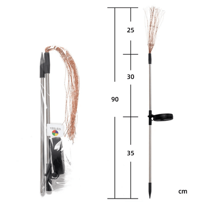 BENGT - Utomhus Trädgårdsdekoration Solcellslampa