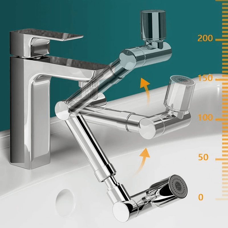 LINUS - Universell Justerbar Vattenkranförlängare för Badrumsbruk