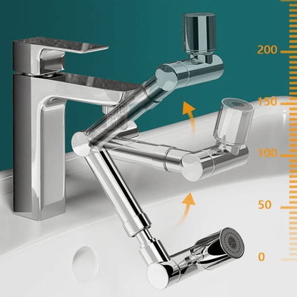 LINUS - Universell Justerbar Vattenkranförlängare för Badrumsbruk