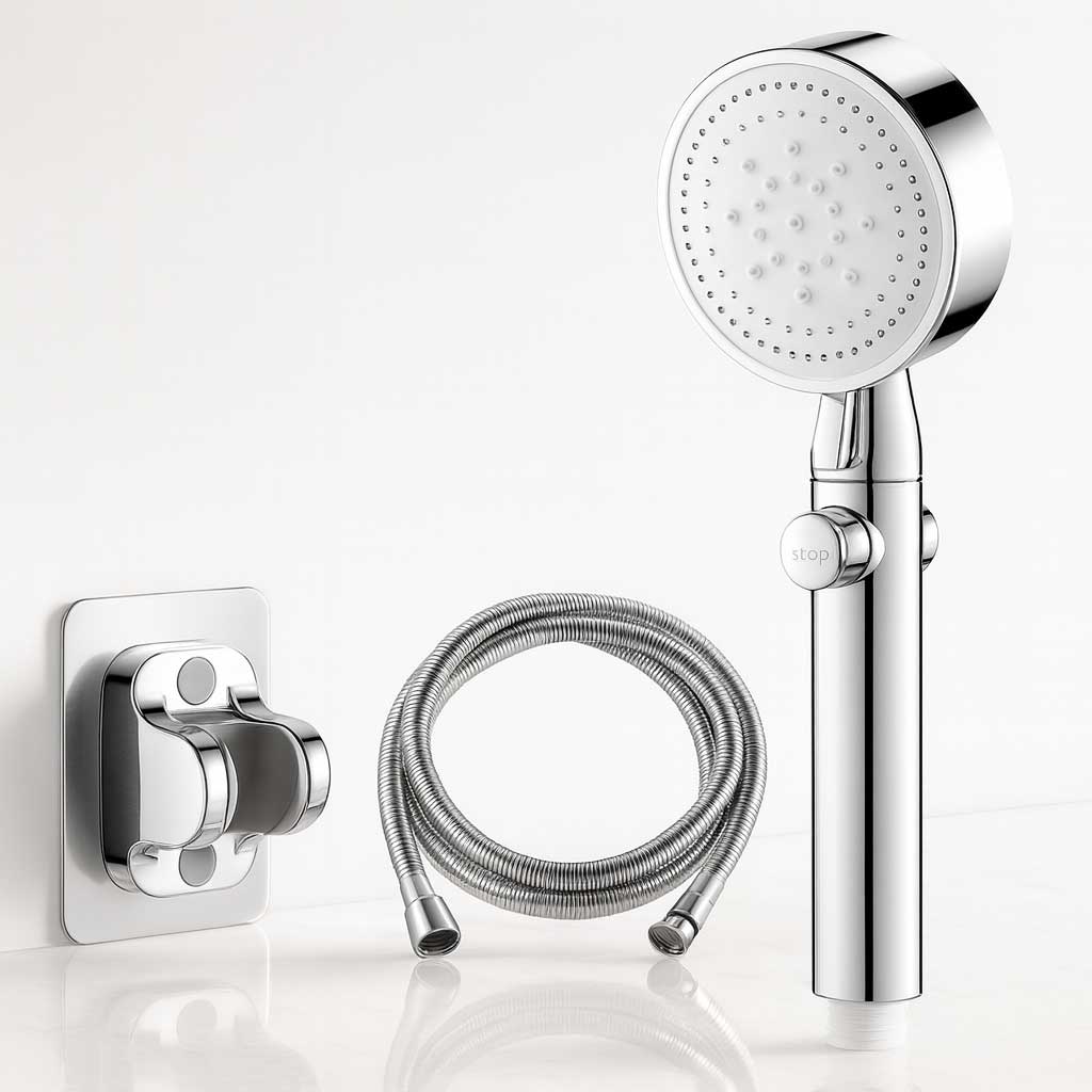 SANDRA - Högtrycksduschhuvud med Sprayinställningar