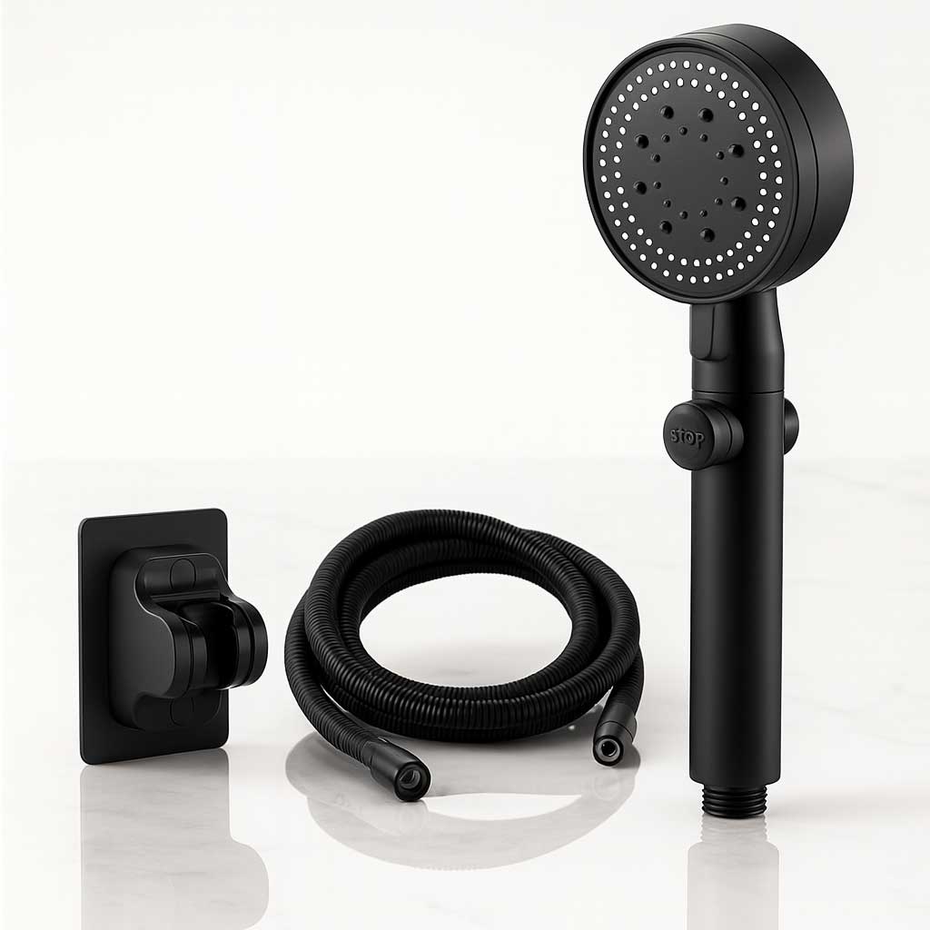 SANDRA - Högtrycksduschhuvud med Sprayinställningar