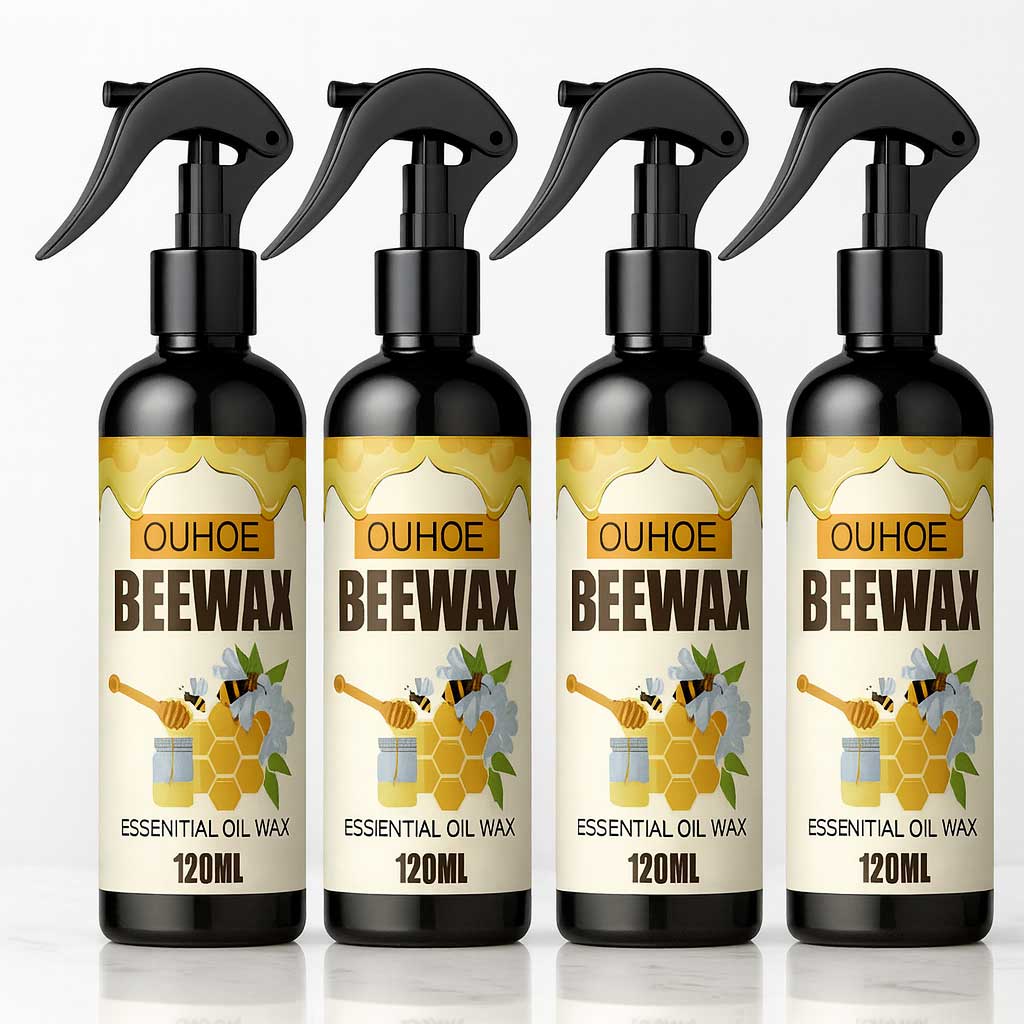 WaxHaven – Naturlig Bivaxspray för Trä och Möbler