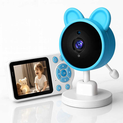 LullaView – Smart Babyvakt med Nattseende, Temperaturövervakning & Trådlös Anslutning