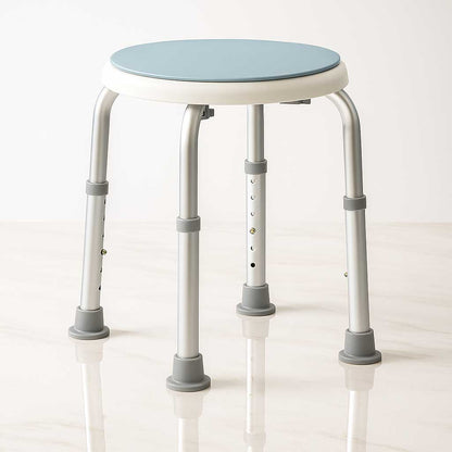 SitEase – Lätt & Höjdjusterbar Duschpall med Halkskydd och Stabil Aluminiumram