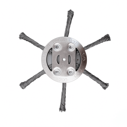 SteelSweep – Universellt Stålborsthuvud för Grästrimmer