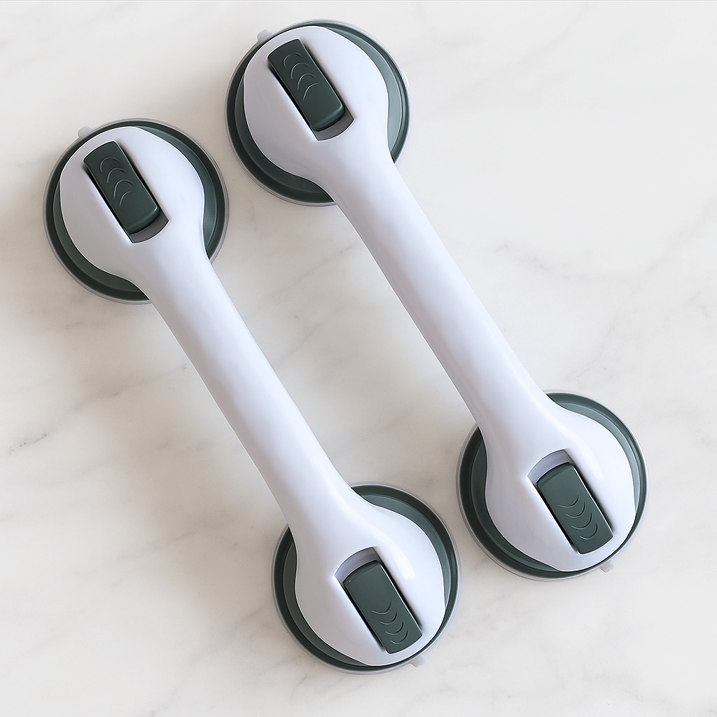 GripGuard – Duschhandtag med UltraGrepp, Sugkoppar & Halkfritt Stöd för Bad & Toalett