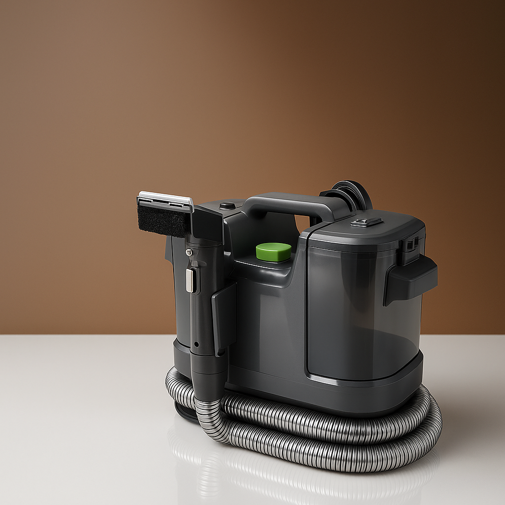 Renovo - Multifunktionell Våt- & Torrdammsugare med Textiltvätt– Din Kompletta Städmaskin för Hem, Bil & Mer