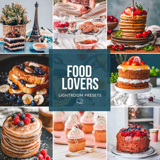 FOOD LOVERS LIGHTROOM PRESETS