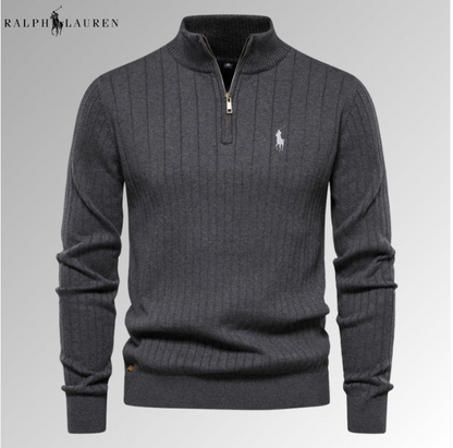 R&L Zip - Neck Jumper - Limited Stock