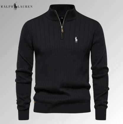 R&L Zip - Neck Jumper - Limited Stock