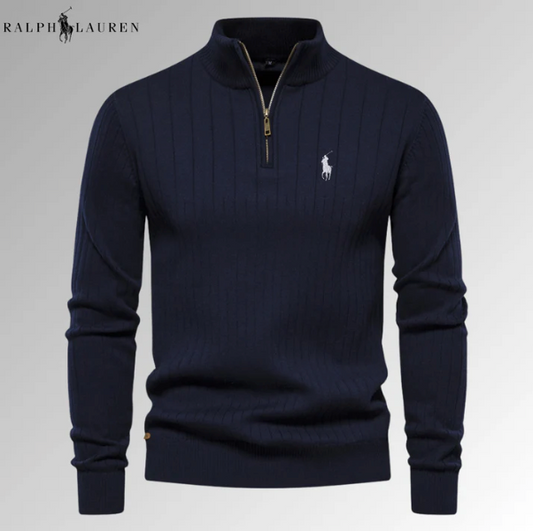R&L Zip - Neck Jumper - Limited Stock
