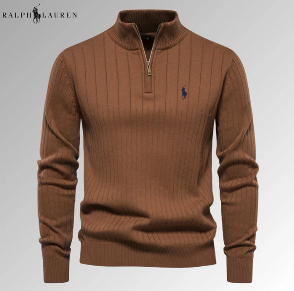 R&L Zip - Neck Jumper - Limited Stock
