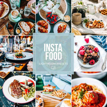 INSTA FOOD LIGHTROOM PRESETS