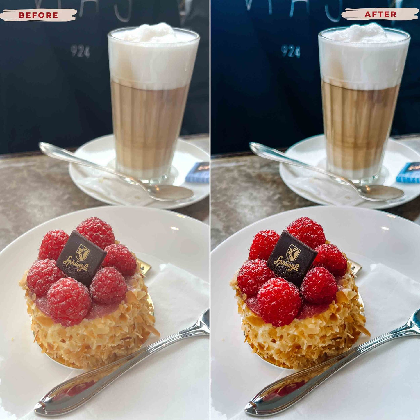 INSTA FOOD LIGHTROOM PRESETS