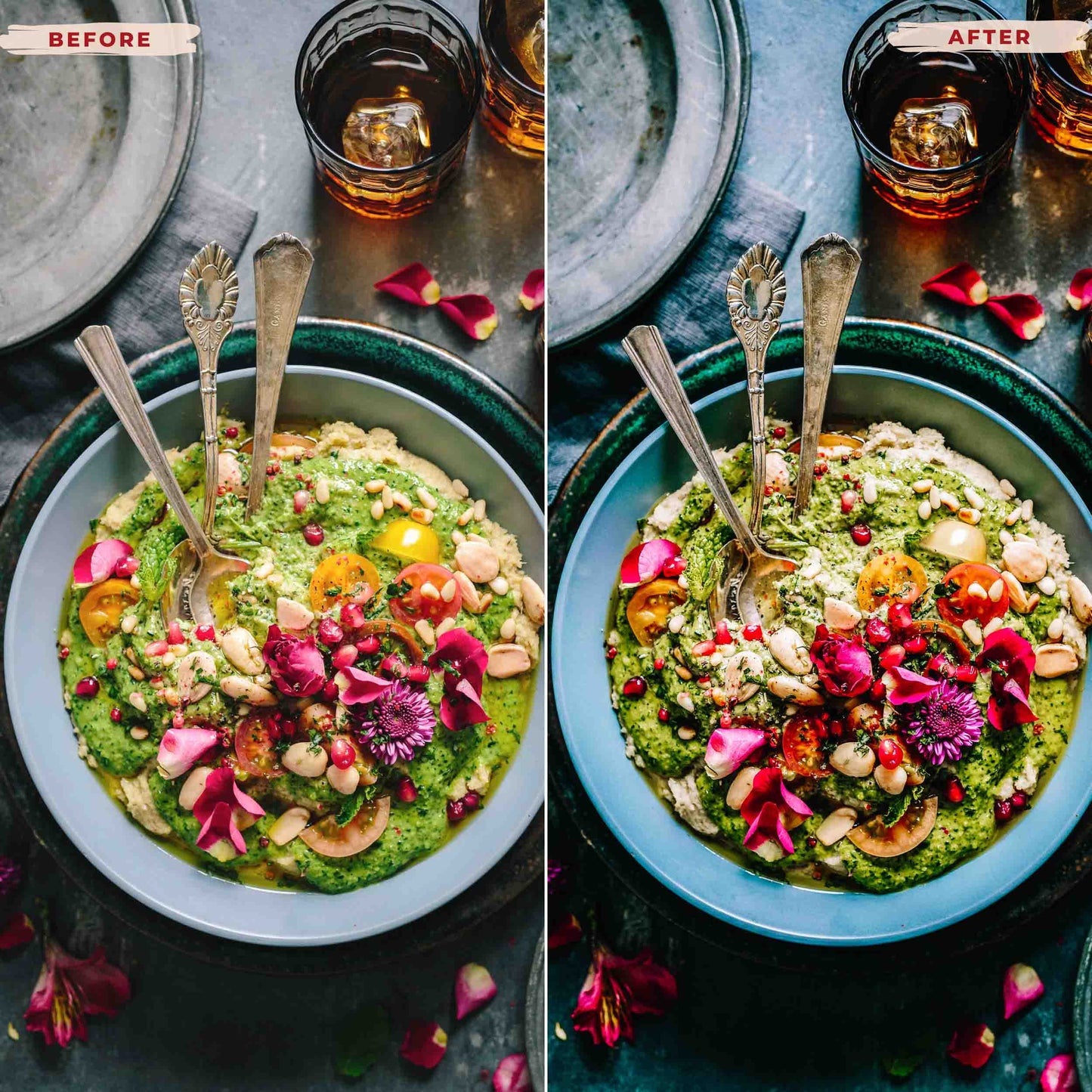 INSTA FOOD LIGHTROOM PRESETS
