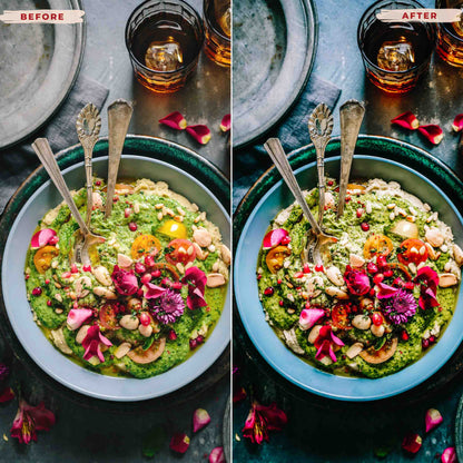 INSTA FOOD LIGHTROOM PRESETS