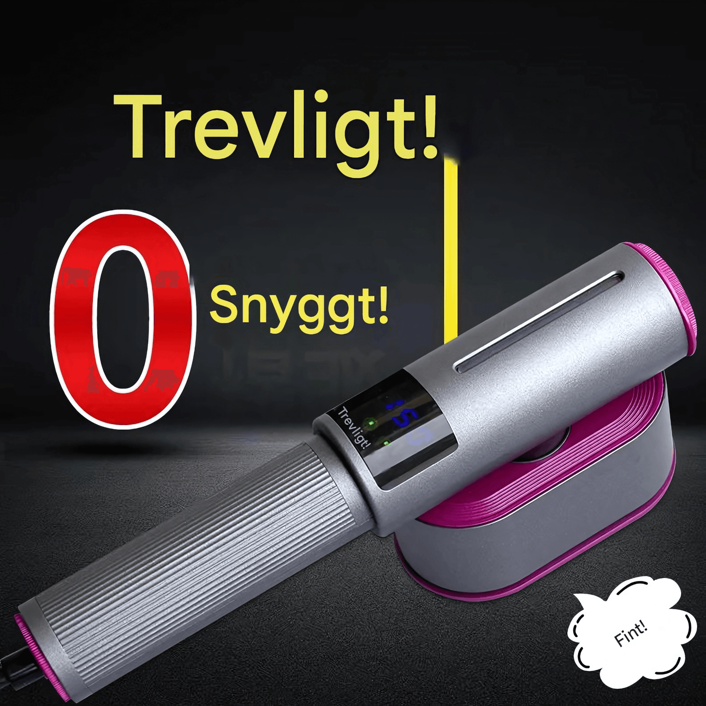 SteamEase – Handhållen Portabel Klädångare & Mini Strykjärn för Hem och Resa