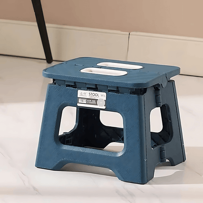 GripFold – Hopfällbar Stegpall i Plast med Handtag för Köket, Badrummet eller Förrådet