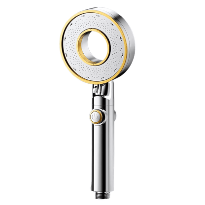 StreamWave – Handdusch med 3 Justerbara Vattenlägen, Tryckförstärkning & Avstängningsknapp