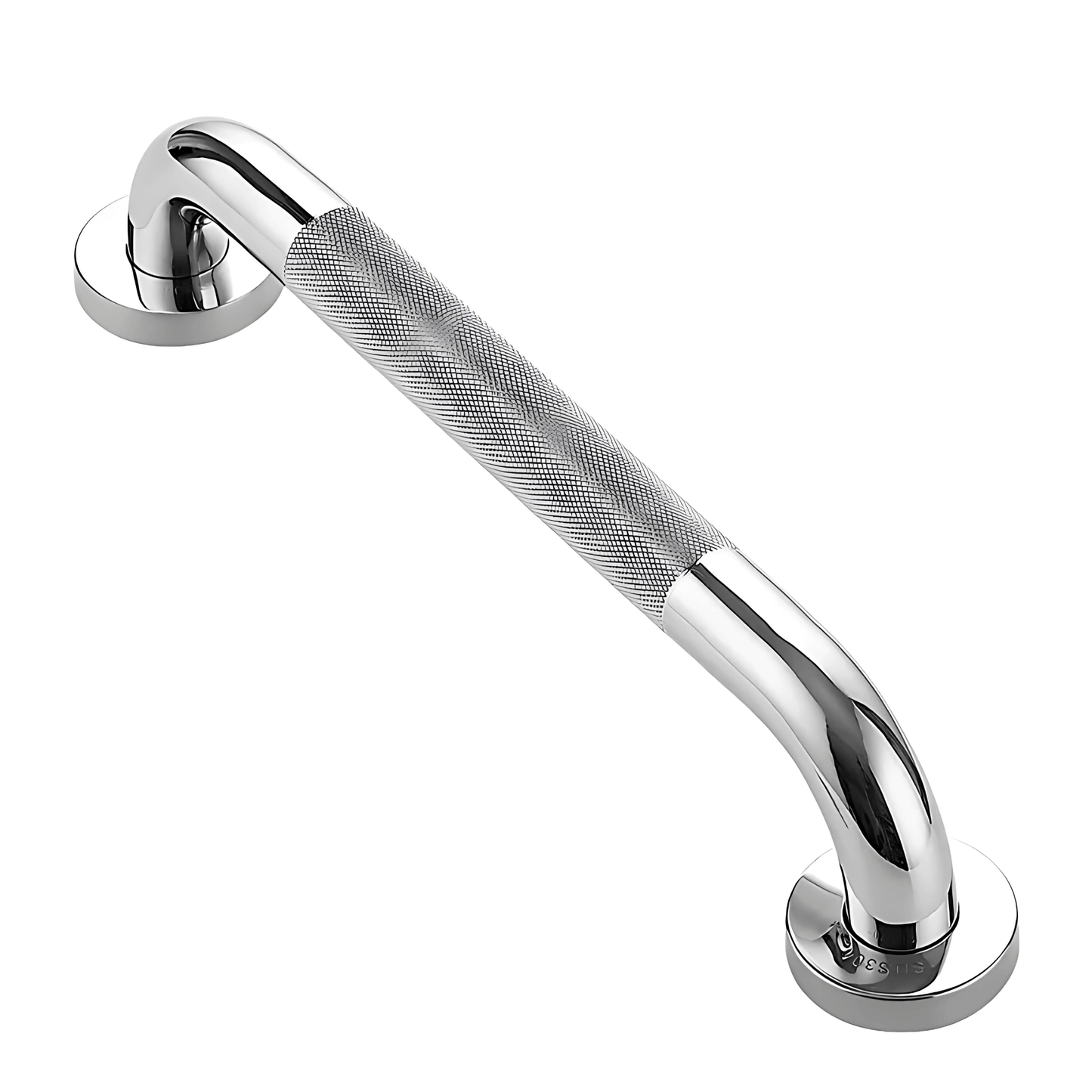 SafeGrip – Halksäker Badrumshandtag i Rostfritt Stål för Dusch, Toalett & Badkar (30/40/50 cm)
