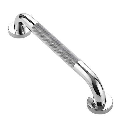 SafeGrip – Halksäker Badrumshandtag i Rostfritt Stål för Dusch, Toalett & Badkar (30/40/50 cm)