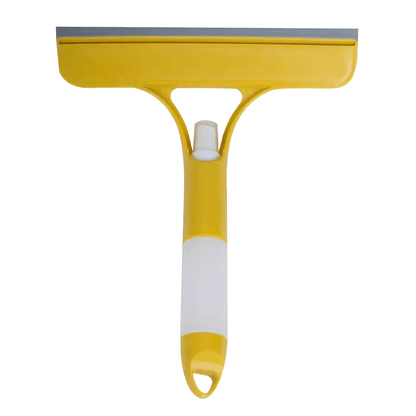 ClearSweep – 3-i-1 Fönsterskrapa med Spray, Svamp och Gummiblad för Hem och Bil