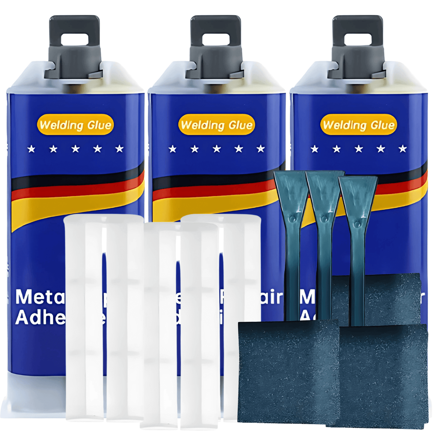 SteelBond – Högstyrke Vattentätt AB-Lim för Metall, Plast och Industrireparationer