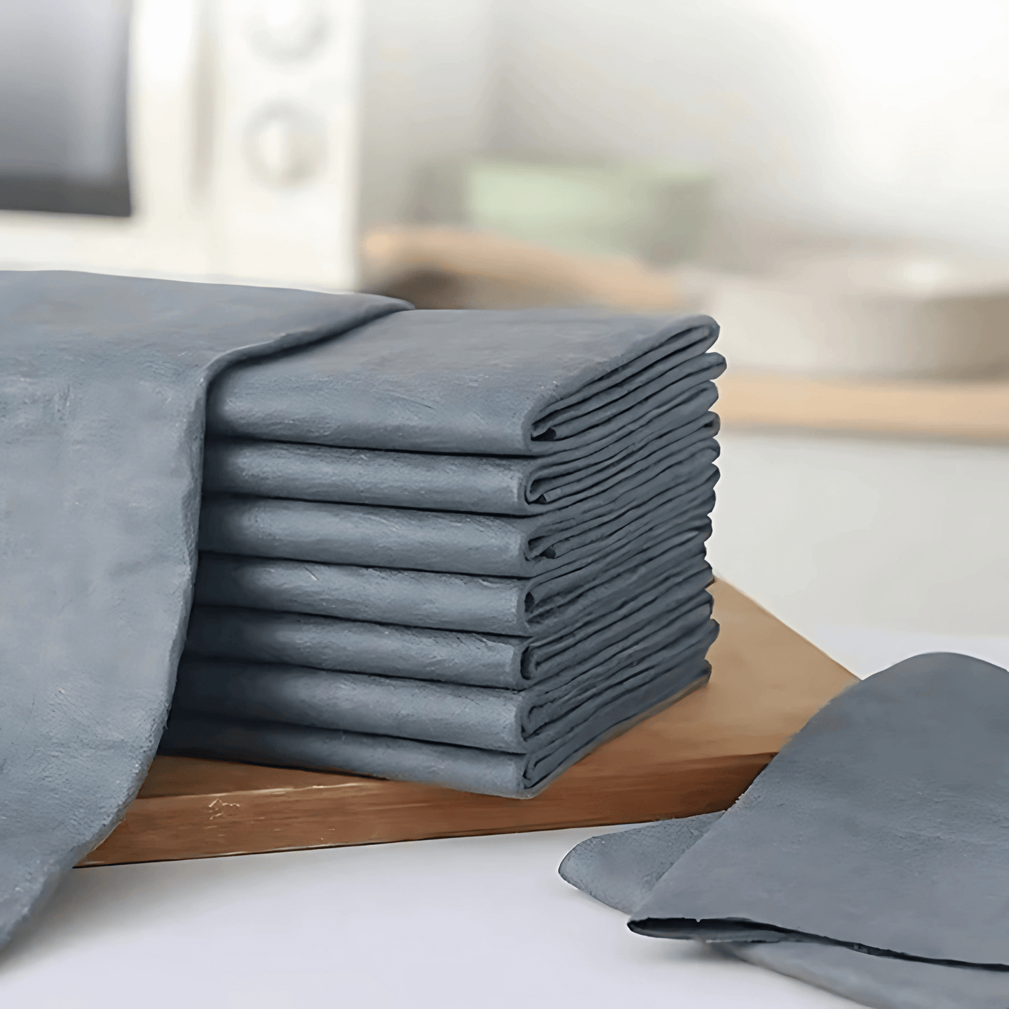 ShineWeave – Multifunktionell Mikrofiberduk för Fönster, Glas, Kök & Bilinteriör