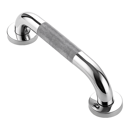 SafeGrip – Halksäker Badrumshandtag i Rostfritt Stål för Dusch, Toalett & Badkar (30/40/50 cm)