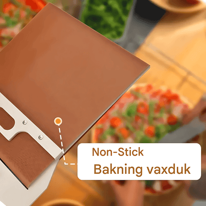 SlideBake – Träpizzaspade med Glidfunktion & Mångsidig Användning i Köket