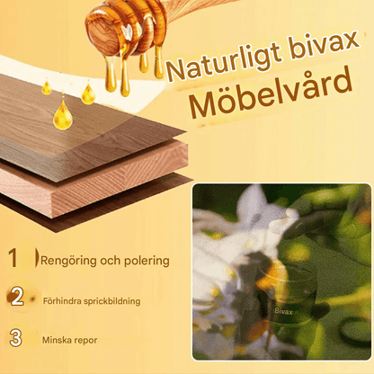WaxHaven – Naturlig Bivaxspray för Trä och Möbler