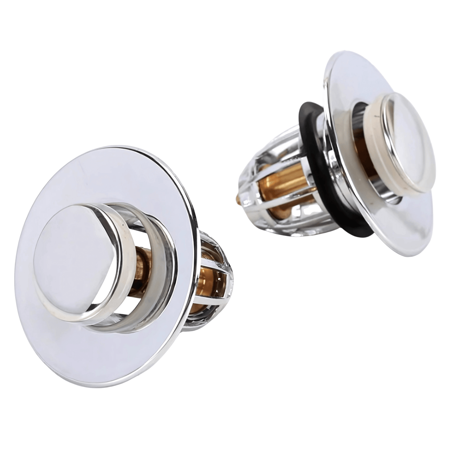 DrainEase – Pop-Up Avloppspropp med Inbyggt Filter för Handfat & Diskho