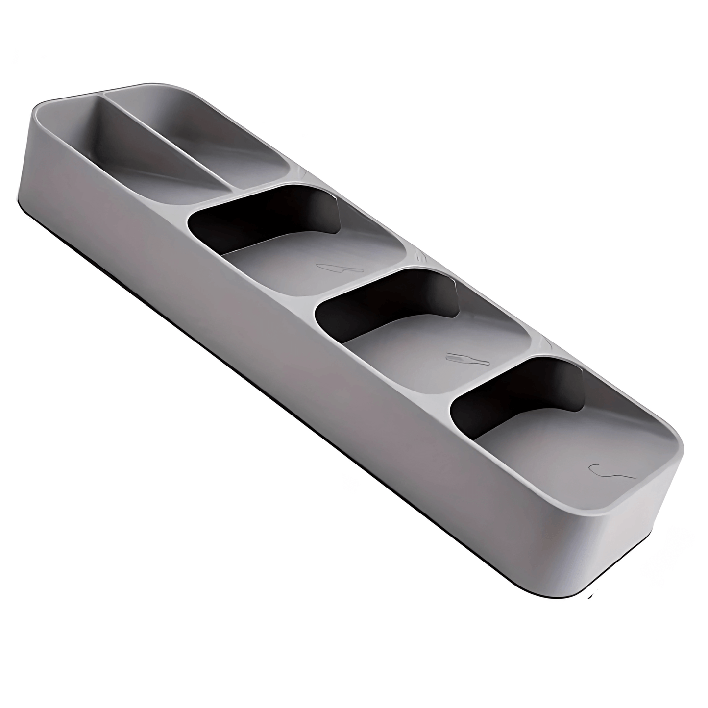 SpaciFit – Besticklåda för Lådor med Fast Indelning och Kompakt Förvaring av Köksredskap