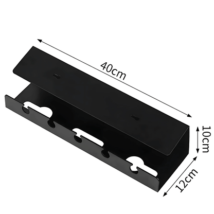 CordCove – Kabelhanteringslåda för Skrivbord med Självhäftande & Skruvmontering