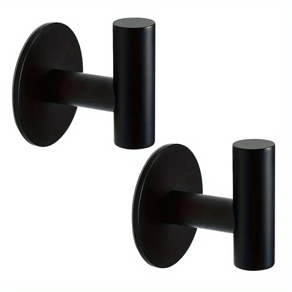 GripHook – Självhäftande Krokset i Rostfritt Stål för Väggförvaring i Badrum & Kök (2-pack)