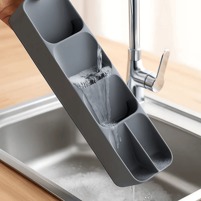 SpaciFit – Besticklåda för Lådor med Fast Indelning och Kompakt Förvaring av Köksredskap