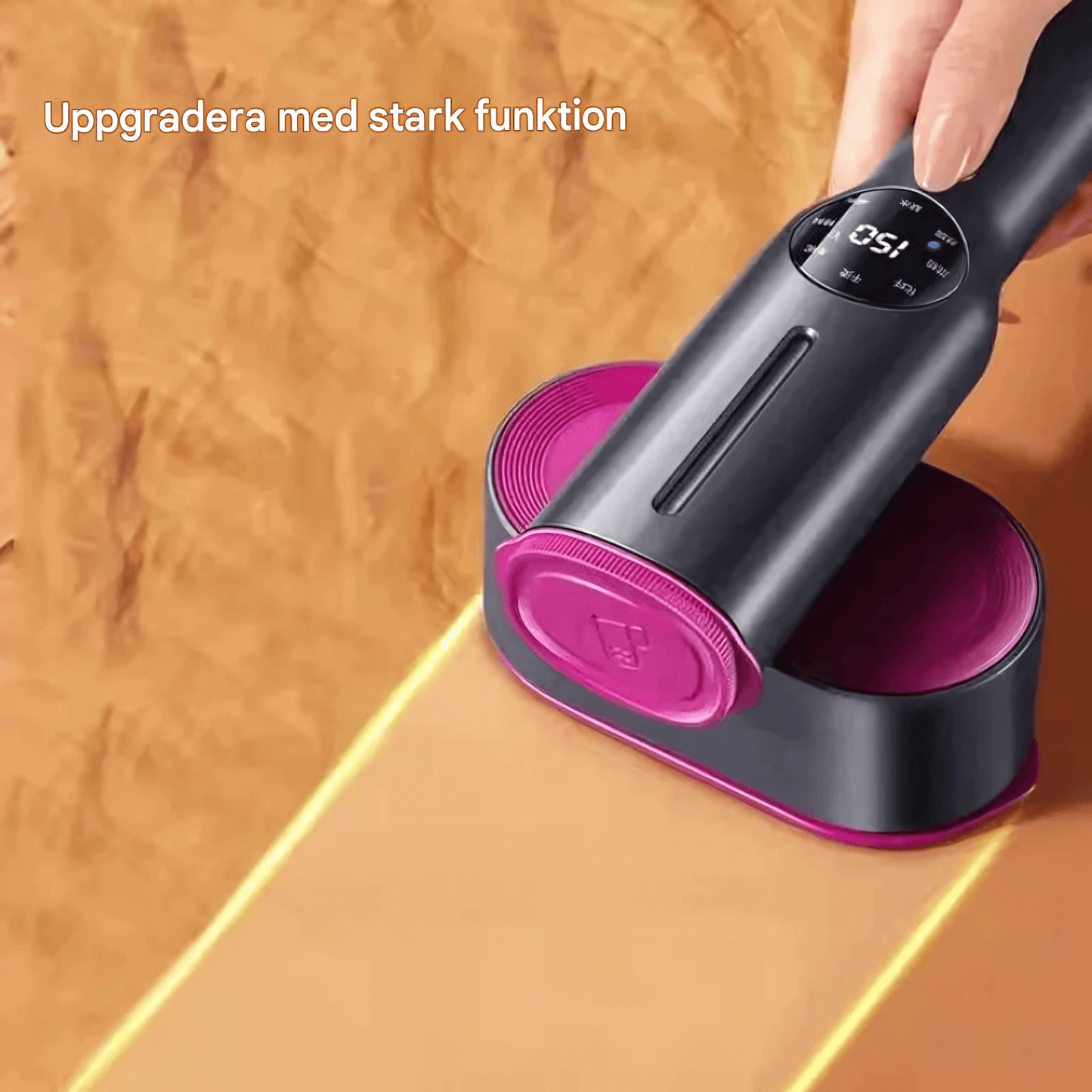 SmoothMist – Portabel Handhållen Steamer & Mini Strykjärn med 2-i-1 Funktion, 1200W & Snabb Uppvärmning