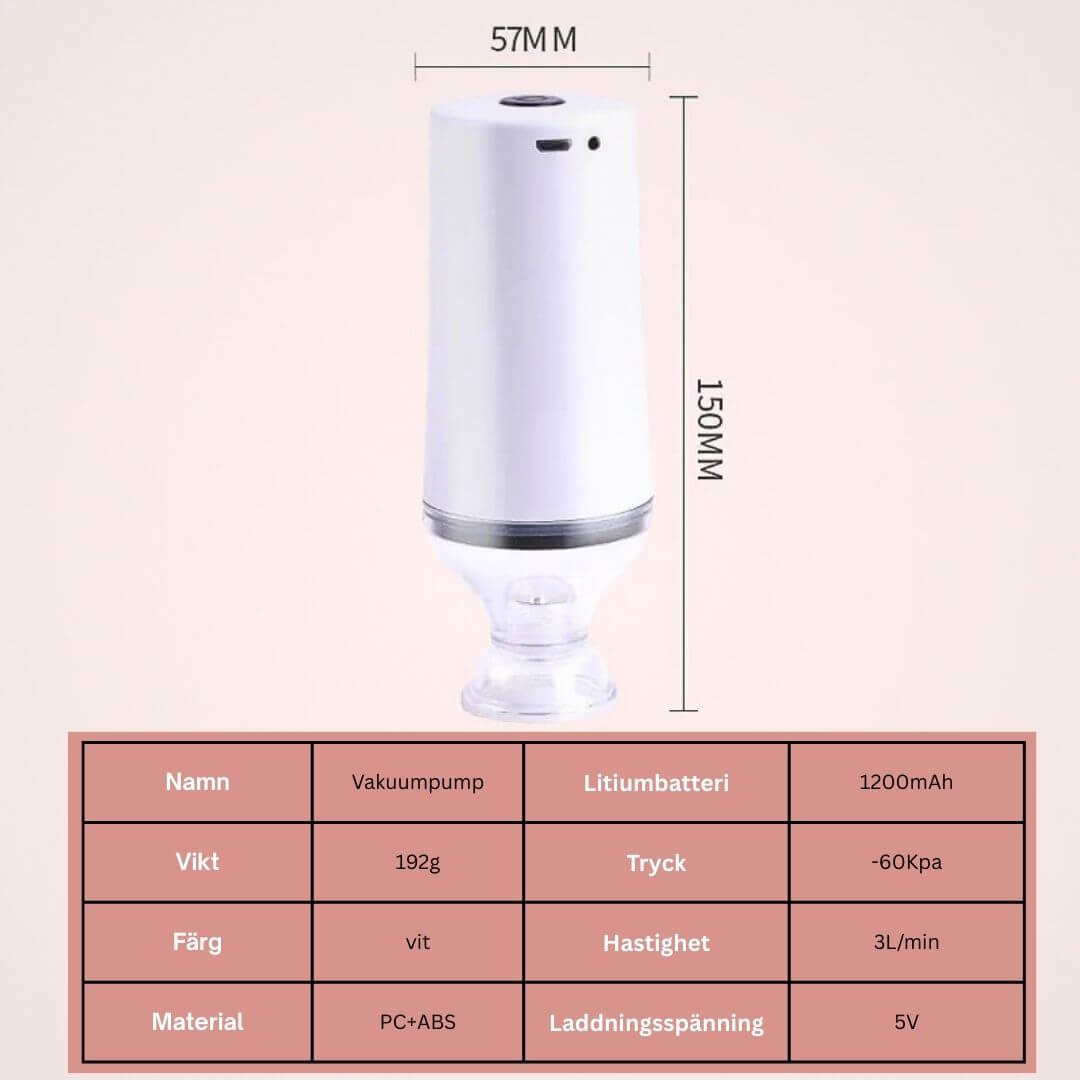 SAMUEL – Vakuumförpackningsset för Längre Hållbarhet på Maten