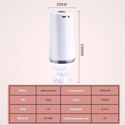 SAMUEL – Vakuumförpackningsset för Längre Hållbarhet på Maten