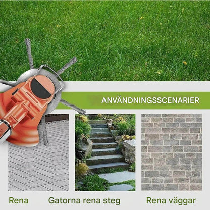 SteelSweep – Universellt Stålborsthuvud för Grästrimmer